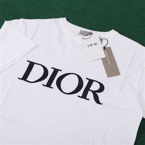 Dior white ribbed jersey